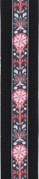 Tekstilni remen za gitaru D'Addario 50CT00-DX Deluxe Cotton Black Tekstilni remen za gitaru - 2