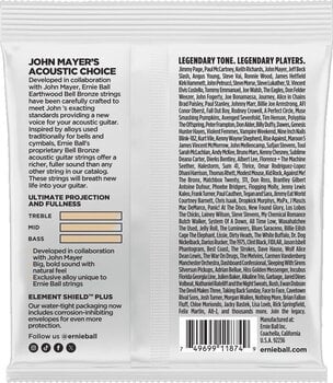 Strune za akustično kitaro Ernie Ball Extra Light Earthwood Strune za akustično kitaro - 2