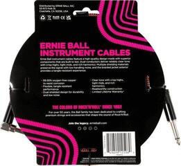 Instrument Cable Ernie Ball Braided 3 m Straight - Angled Instrument Cable - 1