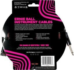 Instrument Cable Ernie Ball Braided 5,5 m Straight - Angled Instrument Cable - 1