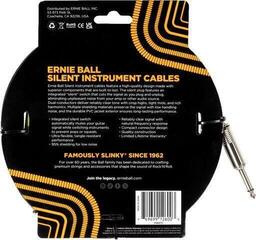 Instrumentinis kabelis Ernie Ball Classic Silent 3 m Straight - Straight Instrumentinis kabelis - 1