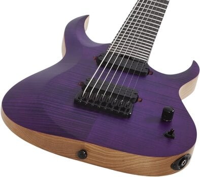 8-snarige elektrische gitaar Schecter John Browne Tao-8 Satin Trans Purple 8-snarige elektrische gitaar - 2