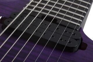 8-snarige elektrische gitaar Schecter John Browne Tao-8 Satin Trans Purple 8-snarige elektrische gitaar - 5