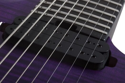 8-snarige elektrische gitaar Schecter John Browne Tao-8 Satin Trans Purple 8-snarige elektrische gitaar - 6