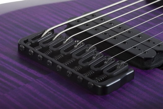 8-snarige elektrische gitaar Schecter John Browne Tao-8 Satin Trans Purple 8-snarige elektrische gitaar - 5