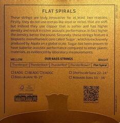 Acoustic Bass Strings Aquila 210U Flat Spiral Series Acoustic Bass Strings - 2
