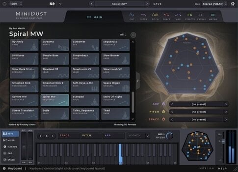 VST Instrument Sound Particles MiniDust (Produit numérique) - 2