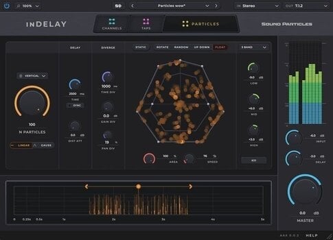 Plugins d'effets Sound Particles inDelay Perpetual (Produit numérique) - 2