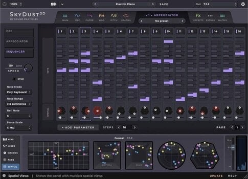 VST Instrument Sound Particles SkyDust 3D Immersive Synth Plug-In (Digitalni proizvod) - 4