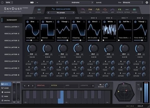 VST Instrument Sound Particles SkyDust Stereo & Binaural Synth (Prodotto digitale) - 2