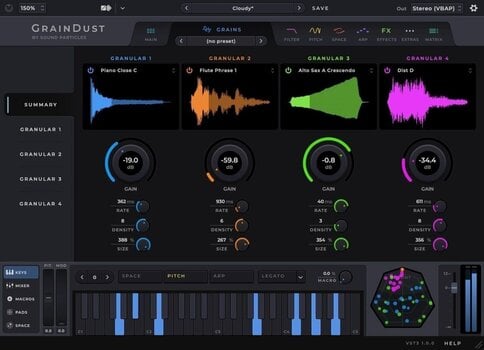 FX-prosessori-ohjelmistolisäosa Sound Particles Spatial Music III (Digitaalinen tuote) - 3