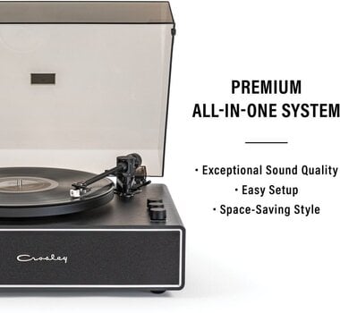 Levysoitin Crosley Stave Black Levysoitin - 11