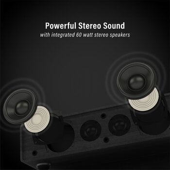 Levysoitin Crosley Stave Black Levysoitin - 13