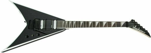 Guitare électrique Jackson JS32 King V AH Black with White Bevels - 4