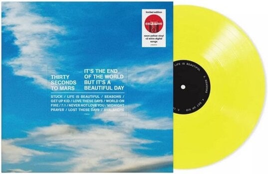 LP ploča Thirty Seconds To Mars - It's The End Of The World But It's A Beautiful Day (Limited Edition) (Yellow Neon Coloured) (LP) - 2