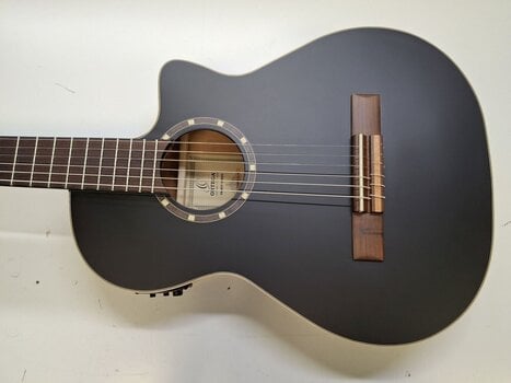 Klassinen kitara esivahvistimella Ortega RCE125SBK-3/4 3/4 Satin Black Klassinen kitara esivahvistimella (Uudenveroinen) - 2
