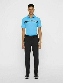 Polo-Shirt J.Lindeberg Eddy Slim Fit TX Jersey Herren Poloshirt Ocean Blue M - 4