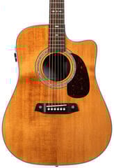 Elektroakustická gitara Dreadnought Pasadena PDC-450E All Solid Vintage Natural Elektroakustická gitara Dreadnought - 3