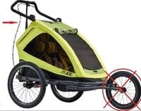 taXXi Kids Elite Two Lemon Barnsits/vagn