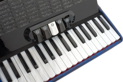 Tastenakkordeon
 Latone MasterChord 34K 72BL Tastenakkordeon Blue (Nur ausgepackt) - 3