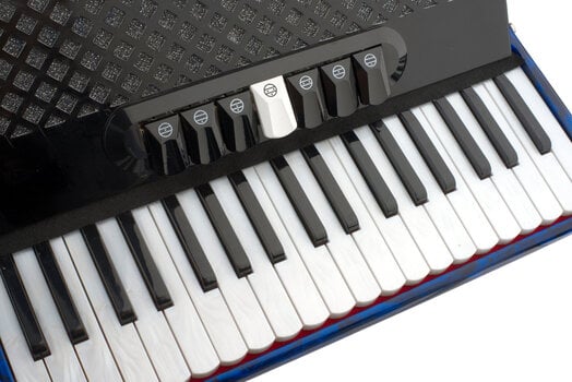 Ακορντεόν Πλήκτρα Latone MasterChord 37K 80BL Ακορντεόν Πλήκτρα Blue - 3