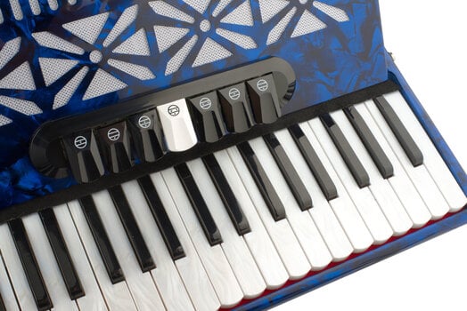 Piano accordion Latone MasterChord 37K 96BL Piano accordion Blue - 3