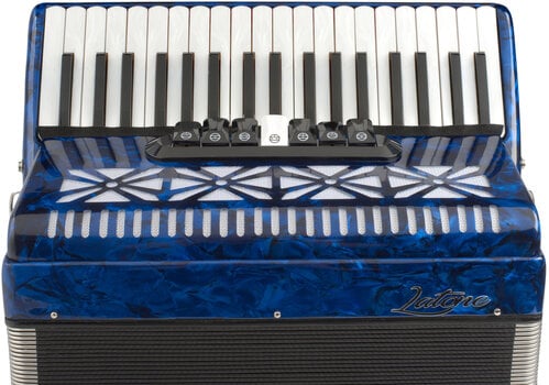 Piano accordion Latone MasterChord 37K 96BL Piano accordion Blue - 2