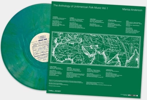 Vinyl Record Marisa Anderson - The Anthology Of Unamerican Folk Music (Vol. 1) (Indie Exclusive) (Green Coloured) (LP) - 2
