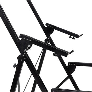 Suporte dobrável para teclado Gator Frameworks GFW-KEY3TIER-A Suporte dobrável para teclado Black - 9