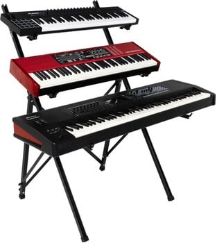 Suporte dobrável para teclado Gator Frameworks GFW-KEY3TIER-A Suporte dobrável para teclado Black - 12