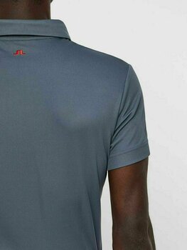 Chemise polo J.Lindeberg Leo Lux Pique Polo Golf Homme Grey M - 7