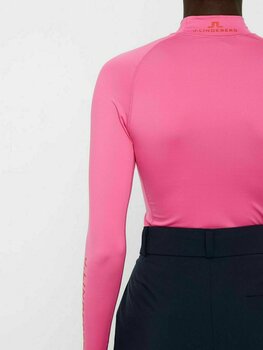 Vêtements thermiques J.Lindeberg Asa Soft Compression Womens Base Layer Pop Pink M - 7