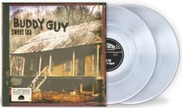 Disco in vinile Buddy Guy - Sweet Tea (Indie Exclusive) (Limited Edition) (Crystal Clear Coloured) (Eco-Pack) (2 LP) - 2