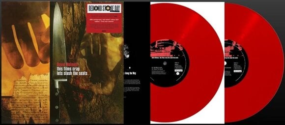 Vinyl Record David Holmes - This Film Crap Let's Slash The Seats (Indie Exclusive) (Limited Edition) (Red Coloured) (2 LP) - 2