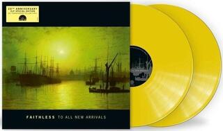 Disco in vinile Faithless - To All New Arrivals (Indie Exclusive) (20th Anniversary/Limited Edition) (Translucent Yellow Coloured) (2 LP) - 1