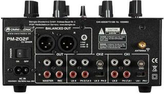 DJ Mixer Omnitronic PM-202F DJ Mixer - 4