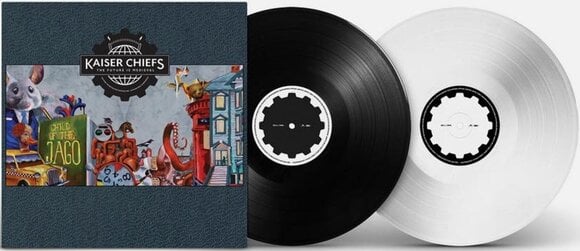 Disco in vinile Kaiser Chiefs - Future Is Medieval (Indie Exclusive) (Limited Edition) (Black and White Coloured) (2 LP) - 2