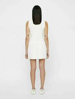 Skirt / Dress J.Lindeberg Cora High Vent Womens Polo Dress White XS - 3