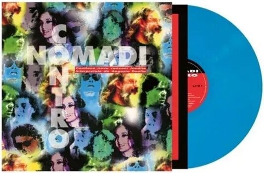 Disco in vinile Nomadi - Contro (Indie Exclusive) (Limited Edition) (Blue Coloured) (LP) - 2