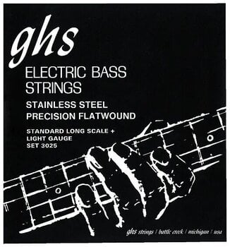 Žice za bas gitaru GHS Precision Flatwound 3025 Žice za bas gitaru - 2