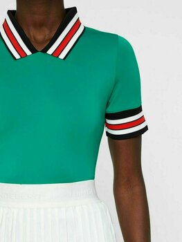 Camisa pólo J.Lindeberg Yonna Soft Compression Womens Polo Shirt Golf Green S - 7