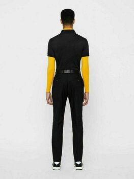 Camisa pólo J.Lindeberg Caleb Reg TX Coolmax Mesh Mens Polo Shirt Black M - 3