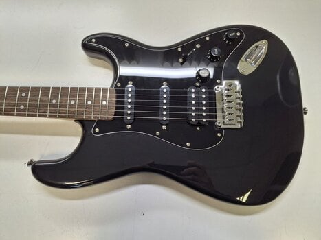 Guitare électrique Fender Squier Affinity Series Stratocaster HSS Pack LRL Charcoal Frost Metallic Guitare électrique (Déjà utilisé) - 2