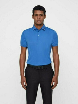 Polo-Shirt J.Lindeberg KV Reg TX Jersey Herren Poloshirt Blue L - 2