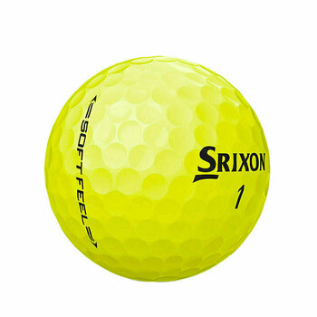 Μπάλες Γκολφ Srixon Soft Feel 11 Golf Balls Yellow Dz - 3