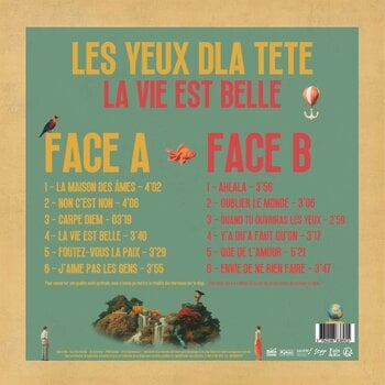 LP ploča Les Yeux D'la Tete - La Vie Est Belle (LP) - 2