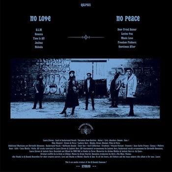 LP Laura Llorens and The Shadows Of Love - No Love No Peace (LP) - 2