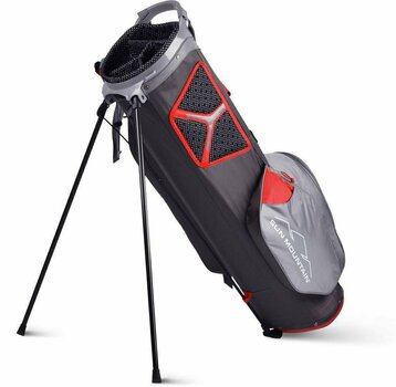 Golfbag Sun Mountain 2.5+ Black/Red/Gunmetal Stand Bag - 2