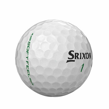 Нова топка за голф Srixon Soft Feel 11 Golf Balls White Dz - 3