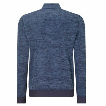 Суичър/Пуловер Callaway Heathered 1/4 Zip Mens Sweater Peacoat M - 2